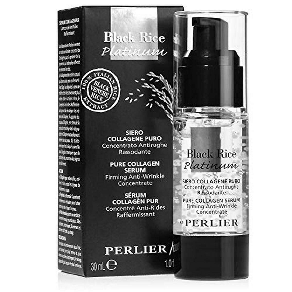 Perlier, Serum Black Rice Pure Collagen, 1oz/30ml