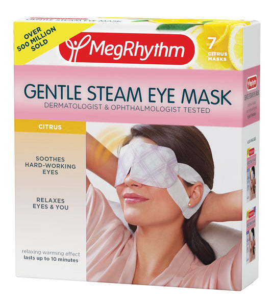 MegRhythm, Mask Gentle Steam Eye, Lavender, 1pc