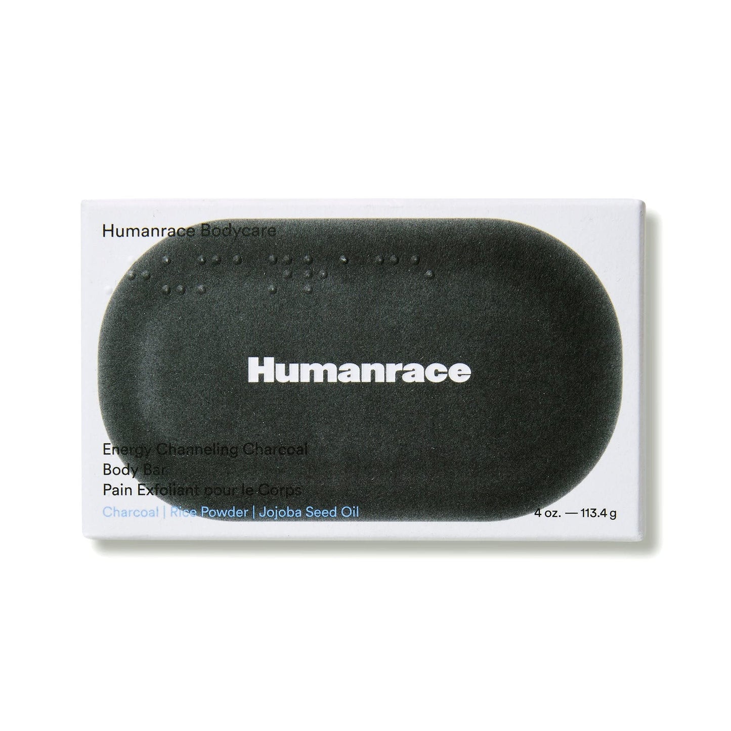 Humanrace, Cleanser Energy Channeling Charcoal Body Bar, 4oz/113.4g