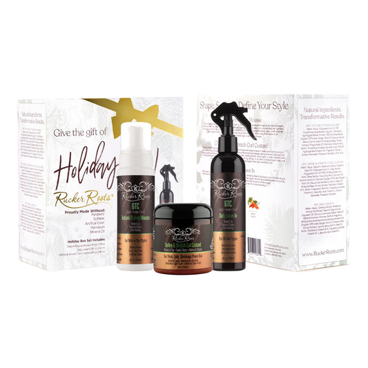 Rucker Roots, Bundle, Holiday Hair, 3pc