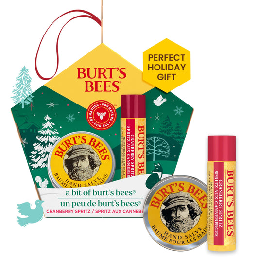 Burt's Bees, Set, A Bit Of Burt's Bees, Cranberry, 2pc