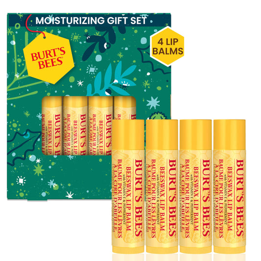 Burt's Bees, Set, Beeswax Bounty, Classic, 4pc