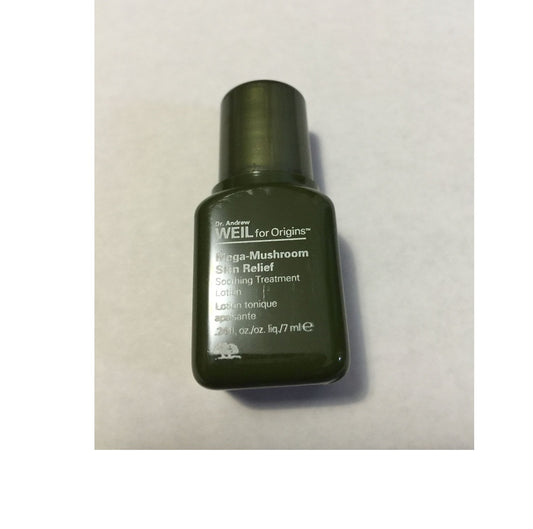 Origins, Moisturizer Mega-Mushroom Skin Relief Soothing Treatment Lotion, 0.24oz/7ml