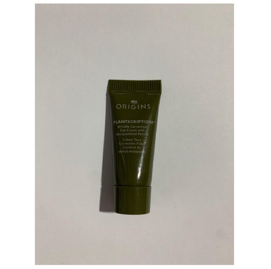 Origins, Moisturizer Plantscription Wrinkle Correction Eye Cream, 0.17oz/5ml