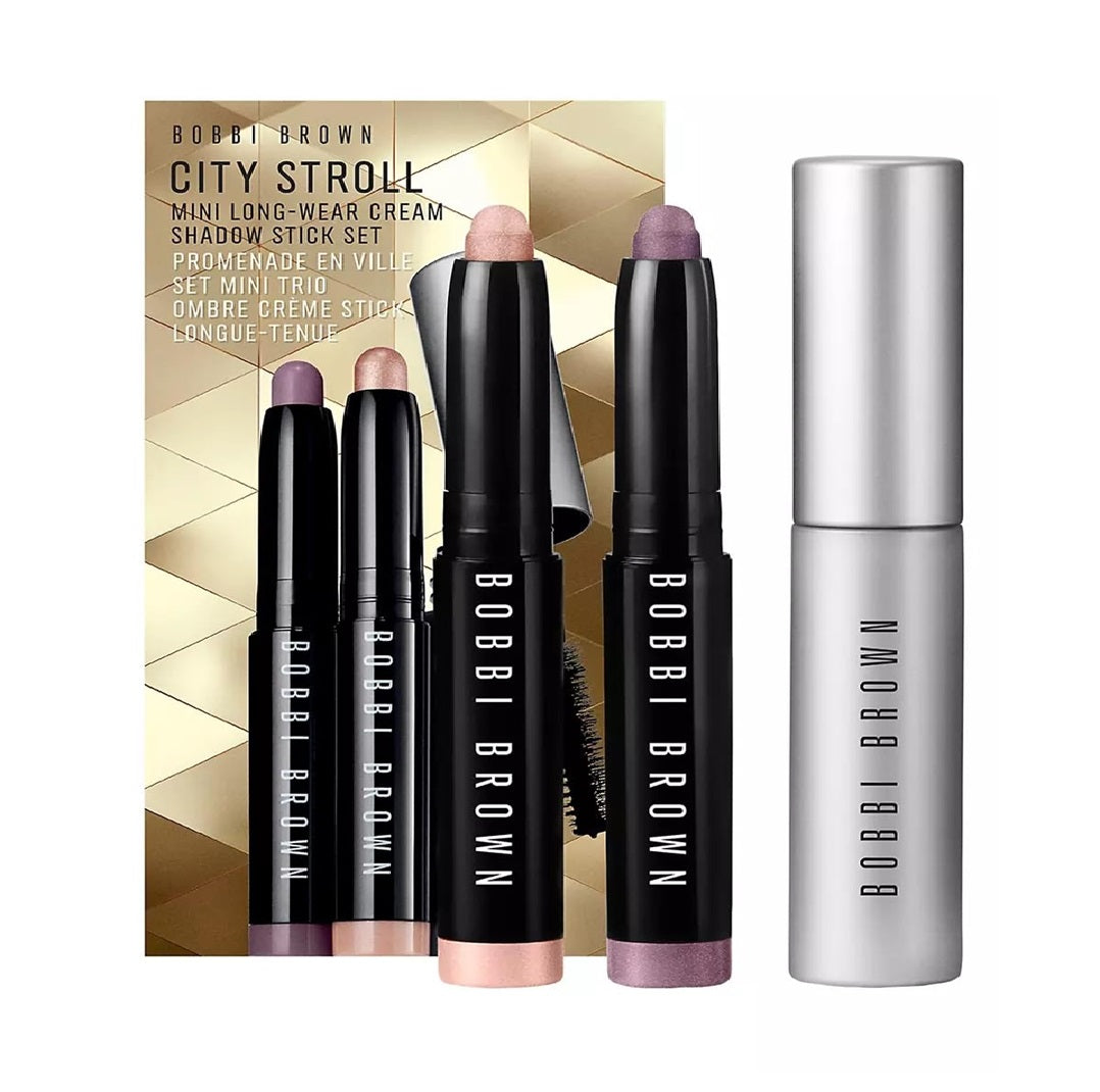 Bobbi Brown, Set, City Stroll Mini Long-Wear Cream Shadow Stick, 3pc