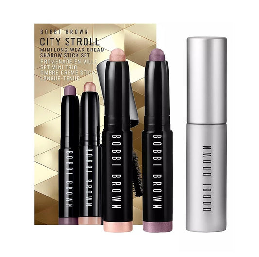 Bobbi Brown, Set, City Stroll Mini Long-Wear Cream Shadow Stick, 3pc