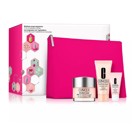 Clinique, Bundle, Moisture Surge Megastars, 3pc