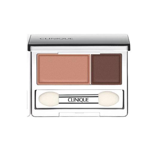 Clinique, Eyeshadow All About Shadow Duo, Day Into Date, 0.07oz/2.2g