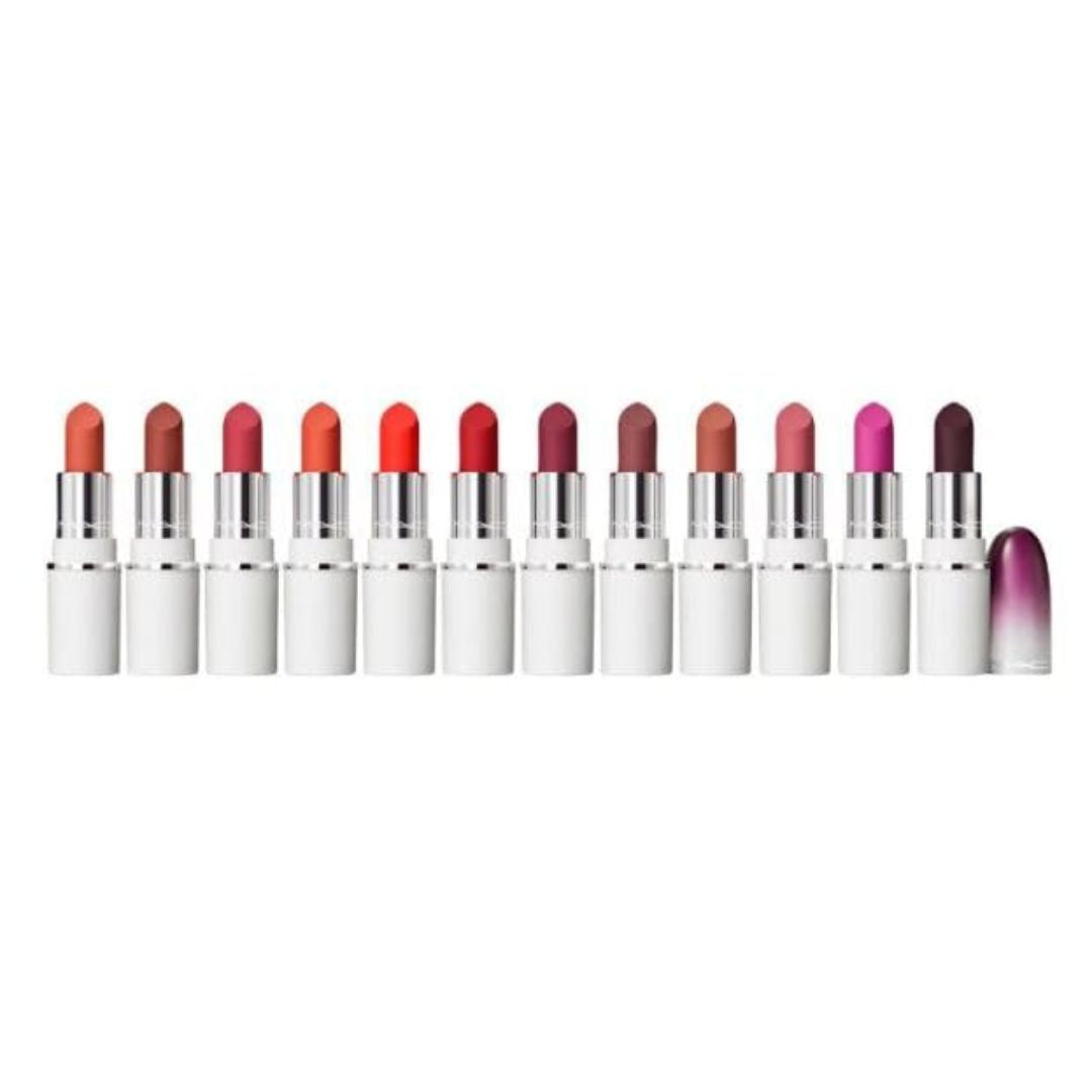 MAC, Set, H23 Lips by the Dozen Mini Powder Kiss Lipstick, 12pc