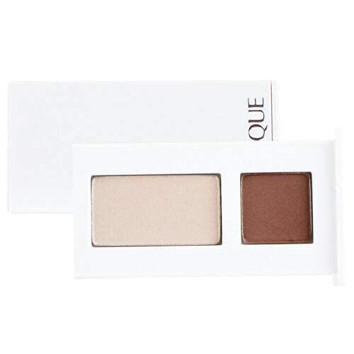 Clinique, Eyeshadow All About Shadow Duo, Ivory Bisque/Bronze Satin, 0.06oz/1.7g