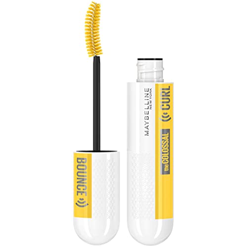 Maybelline, Mascara Colossal Curl Bounce, Very Black, 0.15oz/4.5ml