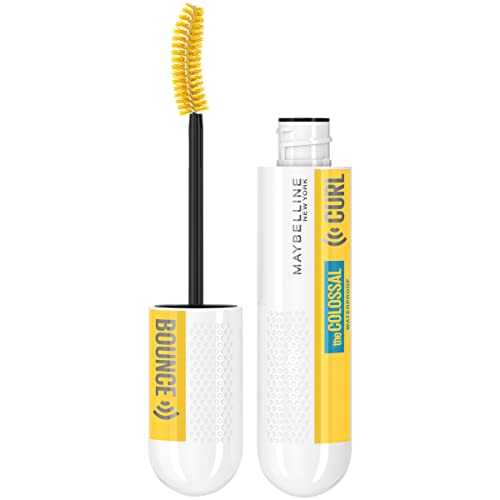 Maybelline, Mascara Colossal Curl Bounce, Very Black, 0.15oz/4.5ml