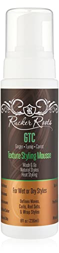 Rucker Roots, Hair Mousse GTC Texture Styling, 8oz/236ml