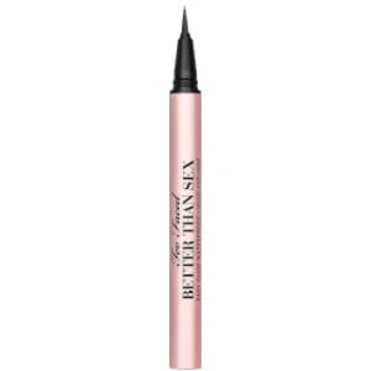 Too Faced, Eyeliner Better Than Sex Easy Glide Liquid, Black, 0.02oz/0.6ml