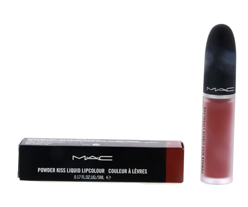 MAC, Lipstick Powder Kiss Liquid, Mull It Over, 0.17oz/5ml