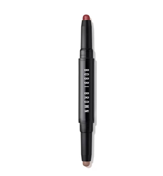 Bobbi Brown, Eyeshadow Long-Wear Cream Stick Dual-Ended, Bronze Pink/Espresso, 0.05oz/1.6g
