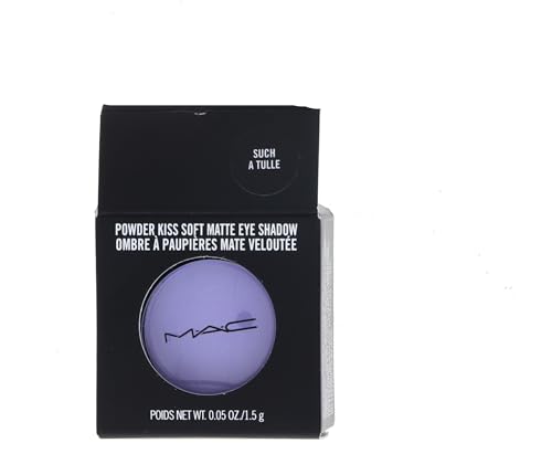 MAC, Eyeshadow Powder Kiss Soft Matte, Such a Tulle, 0.05oz/1.5g