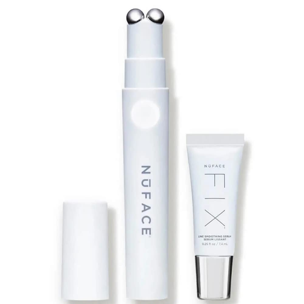 Nuface, Set, Fix Starter Kit, Line Smoothing Device & Serum 0.25oz, 2pc