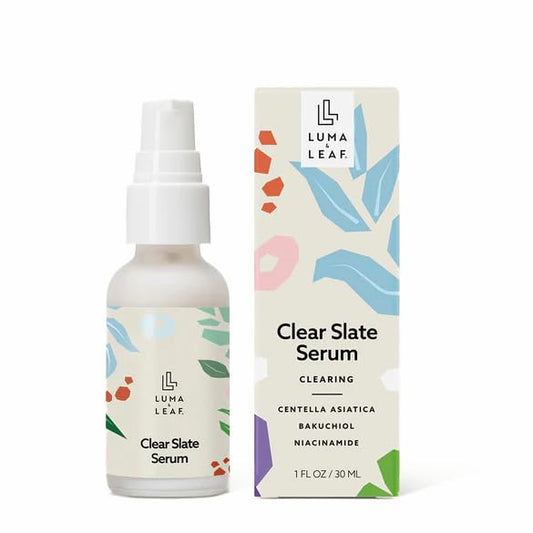 Luma & Leaf, Serum Clear Slate, 1oz/30ml