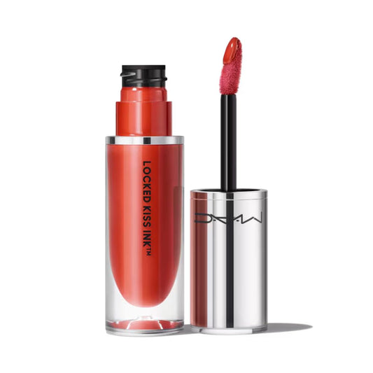 MAC, Lipstick Locked Kiss Ink Liquid, Brazen, 0.14oz/4ml