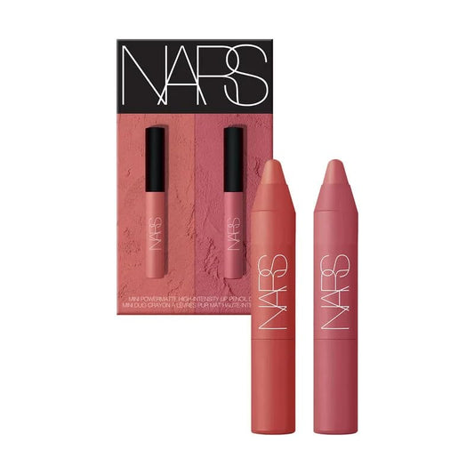 Nars, Set, Mini Powermatte Lip Pencil Duo, Dolce Vita/Take Me Home, 2pc
