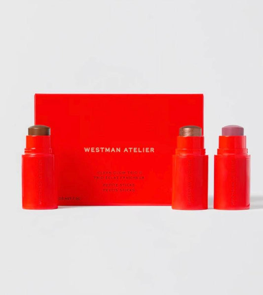 Westman Atelier, Set, Clean Glow Trio II, 3pc