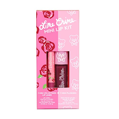 Lime Crime, Set, Mini Lip Kit, 2pc