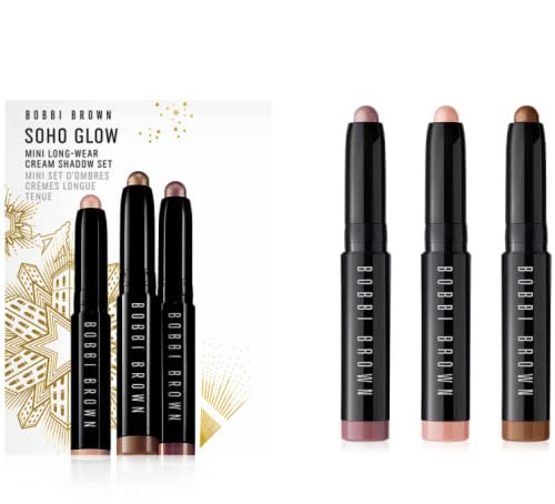 Bobbi Brown, Set, Mini Long-Wear Cream Shadow Stick Trio Golden Pink, Golden Bronze & Dusty Mauve, 3pc