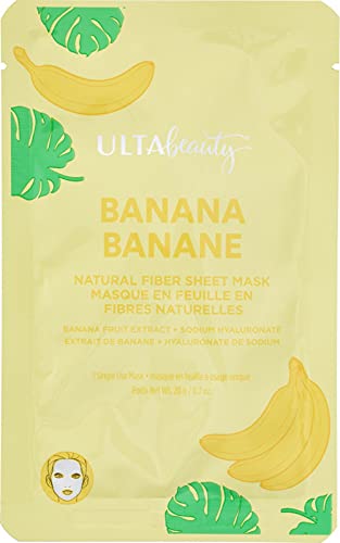 Ulta, Mask Banana Natural Fiber Sheet, 0.7oz/20g