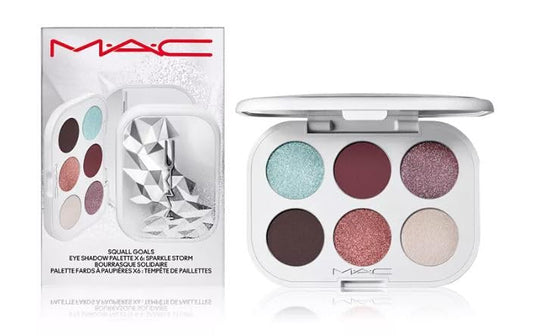 MAC, Palette Eyeshadow, Squall Goals, Sparkle Storm x6
