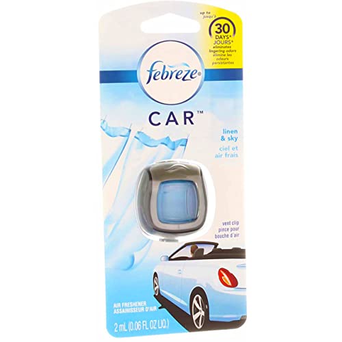 Febreze, Air Freshener, Linen & Sky, 0.06oz/2ml, 3pc