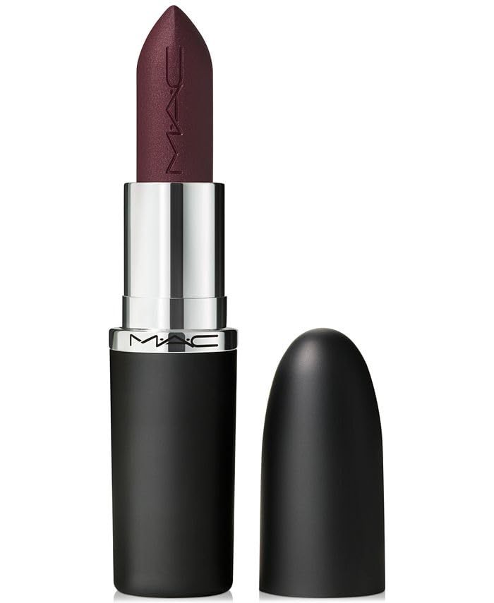 MAC, Lipstick Macximal Matte, Smoked Purple, 0.12oz/3.5g