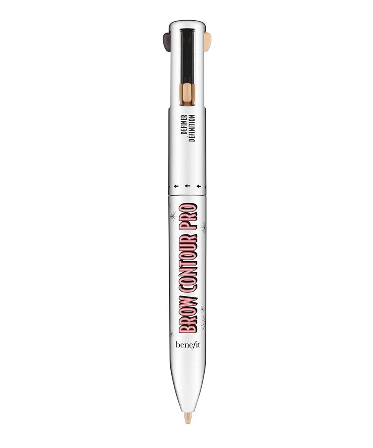 Benefit, Eyebrow Contour Pro, Brown-Black Light, 0.003oz/0.4g