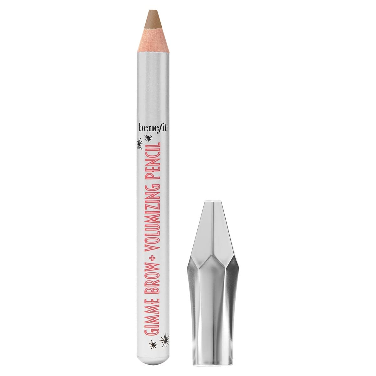 Benefit, Eyebrow Gimme Brow Volumizing Pencil, 3 Warm Light Brown, 0.02oz/0.6g