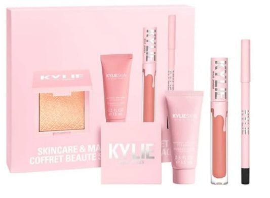 Kylie, Set, Skincare & Makeup Beauty, 4pc