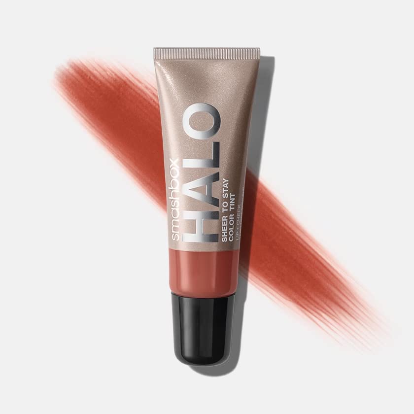 Smashbox, Tint Halo Sheer To Stay Color Tint Cheek + Lip, Terracotta, 0.34oz/10ml