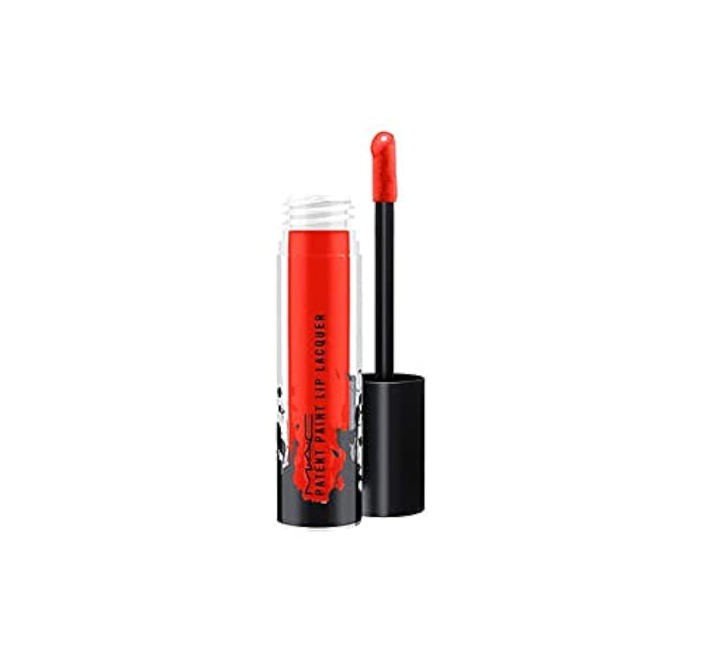 MAC, Lipstick Patent Paint Lip Lacquer, Red Enamel, 0.13oz/3.8g