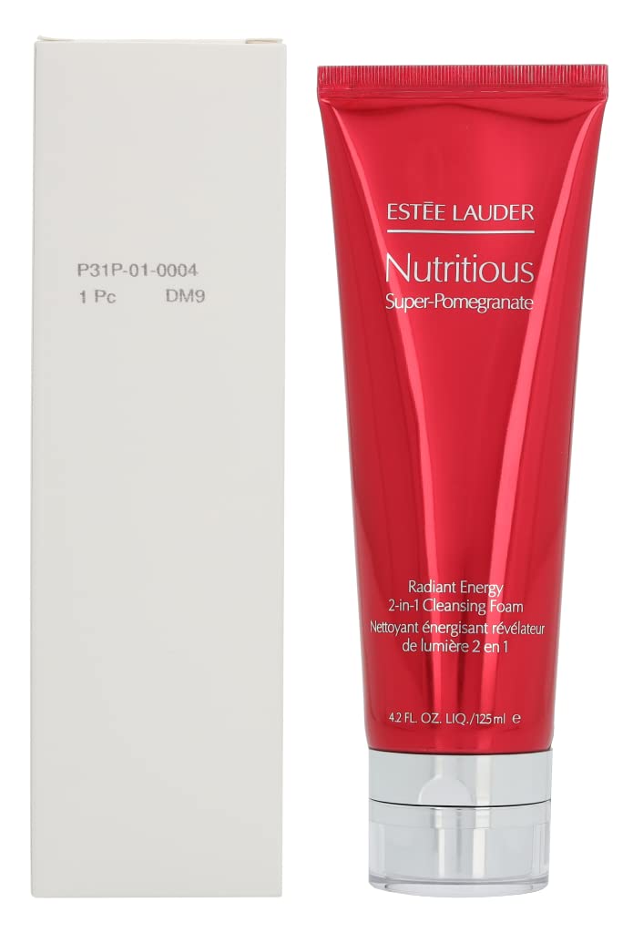 Estee Lauder, Cleanser Nutritious Super Pomegranate Radiant Energy Foam, 4.2oz/125ml
