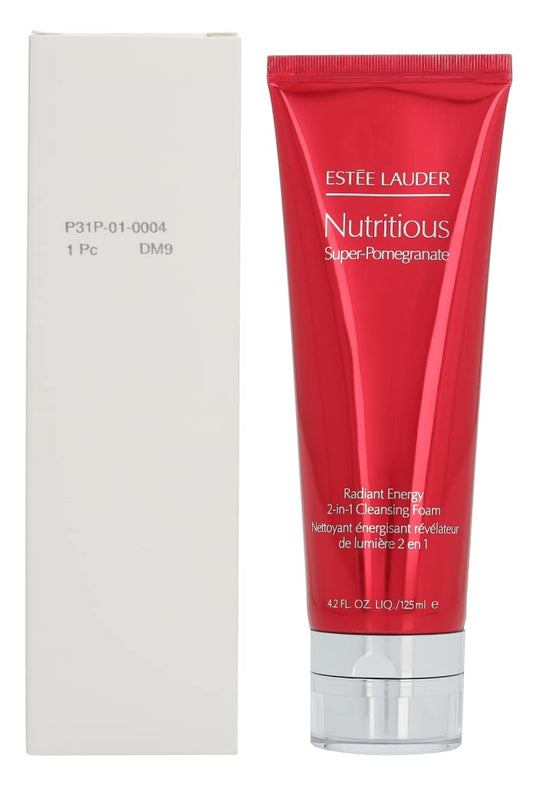 Estee Lauder, Cleanser Nutritious Super Pomegranate Radiant Energy Foam, 4.2oz/125ml