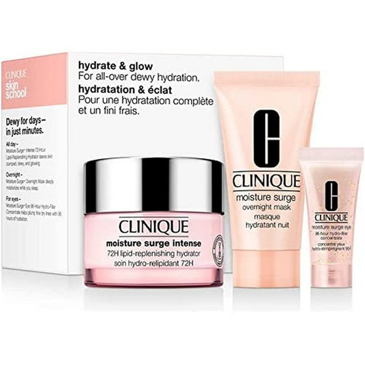 Clinique, Bundle, Hydrate & Glow, 3pc