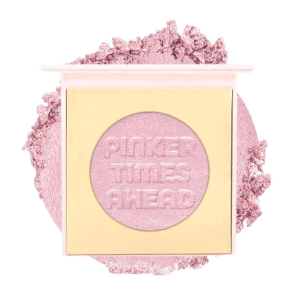 Too Faced, Highlighter Cheek Popper Blushing, Pinker Times Ahead, 0.12oz/3.6g