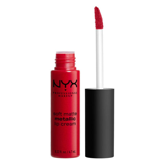 NYX, Lipstick Soft Matte Metallic, Monte Carlo, 0.22oz/6.7ml