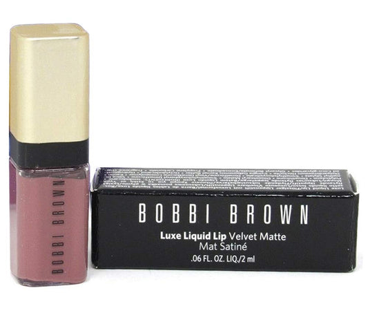 Bobbi Brown, Lipstick Luxe Liquid Velvet Matte, Double Bare, 0.06oz/2ml