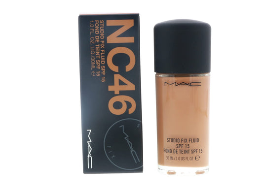 MAC, Foundation Studio Fix Fluid Matte, NC46, 1oz/30ml