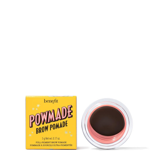 Benefit, Eyebrow POWmade Brow Pomade, Neutral Deep Brown, 0.17oz/5g