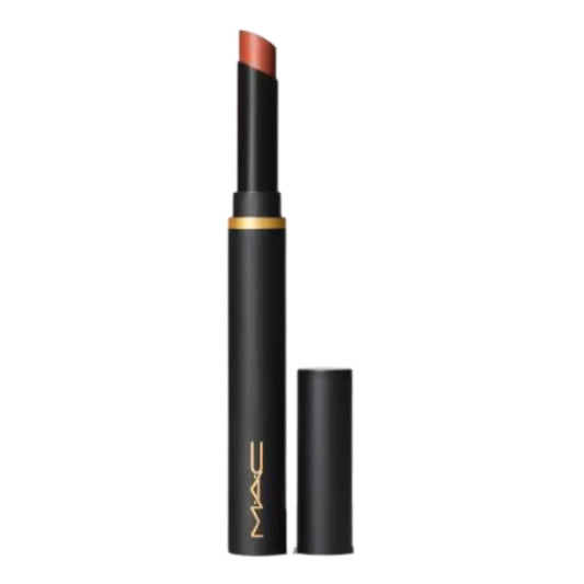 MAC, Lipstick Powder Kiss Velvet Blur Slim, Nutmeg Ganache, 0.07oz/2g