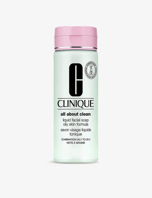 Clinique, Cleanser All About Clean Facial Soap Liquid, Oily, 1oz/30ml