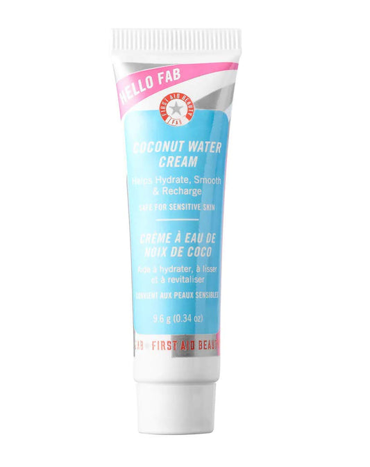 First Aid Beauty, Moisturizer Coconut Water Cream, 0.34oz/9.6g