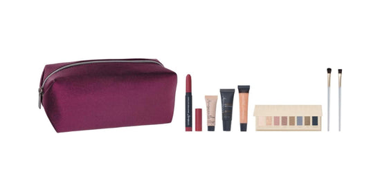 Ulta, Set, Makeup, Magenta Bag, 8pc