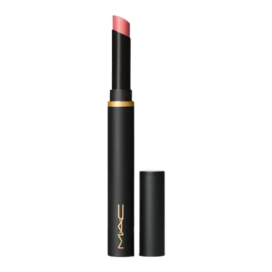 MAC, Lipstick Powder Kiss Velvet Blur Slim, Peppery Pink, 0.07oz/2g